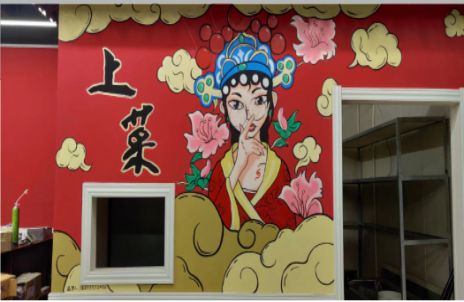 周口墙体彩绘的发展和应用